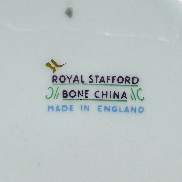 Royal Stafford Tea Cup And Saucer Set Bone China England - Picture 6 of 6